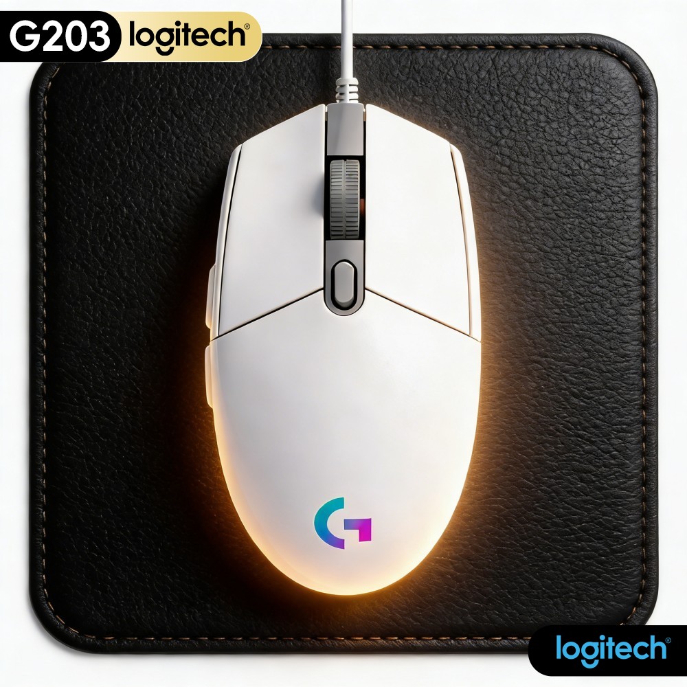 Logitech Mouse G203 - Mouse da Gaming Cablato Logitech G203