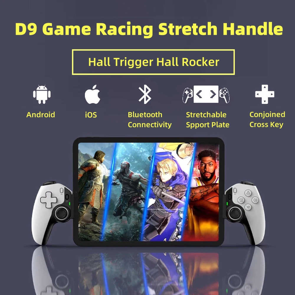 Gaming Accessories For Android - Maniglia wireless per controller tablet D9