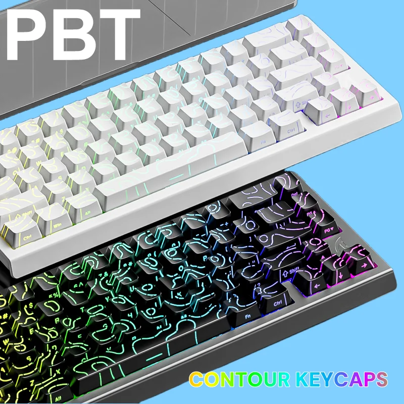 Gaming Accessories Aesthetic - Copritasti PBT Contour KM98: perfetti per