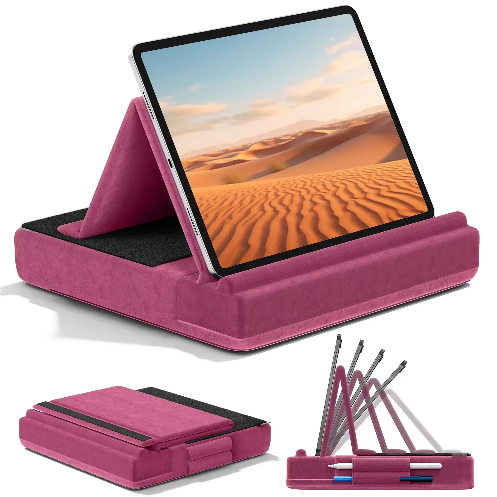 Desk Corner Mat - Supporto per iPad con visualizzazione multi-angolo