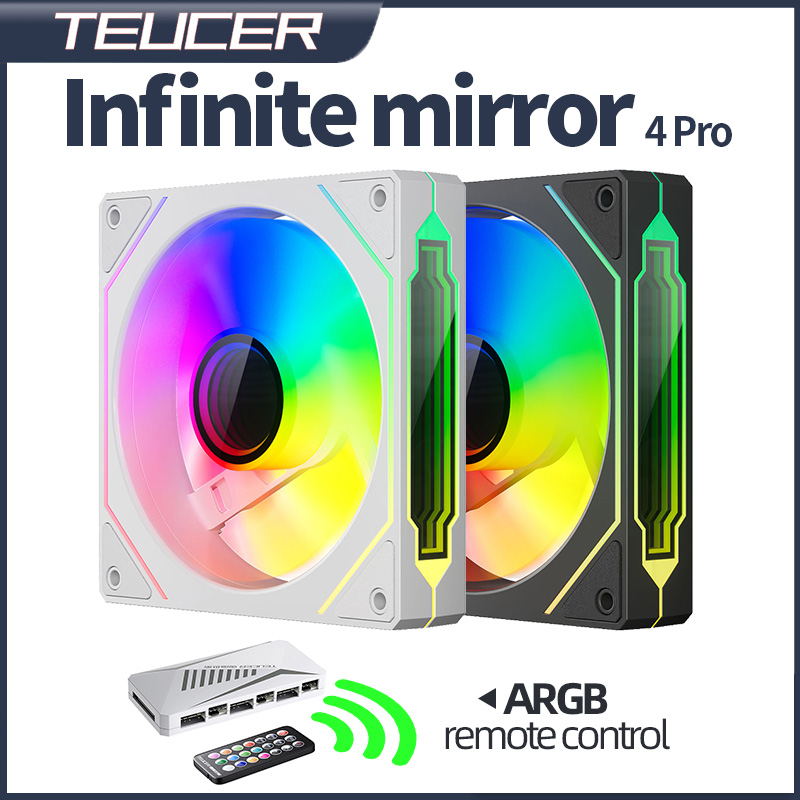 Fan Hub Rgb Controller - Teucer Specchio infinito 4Pro 120mm Ventola