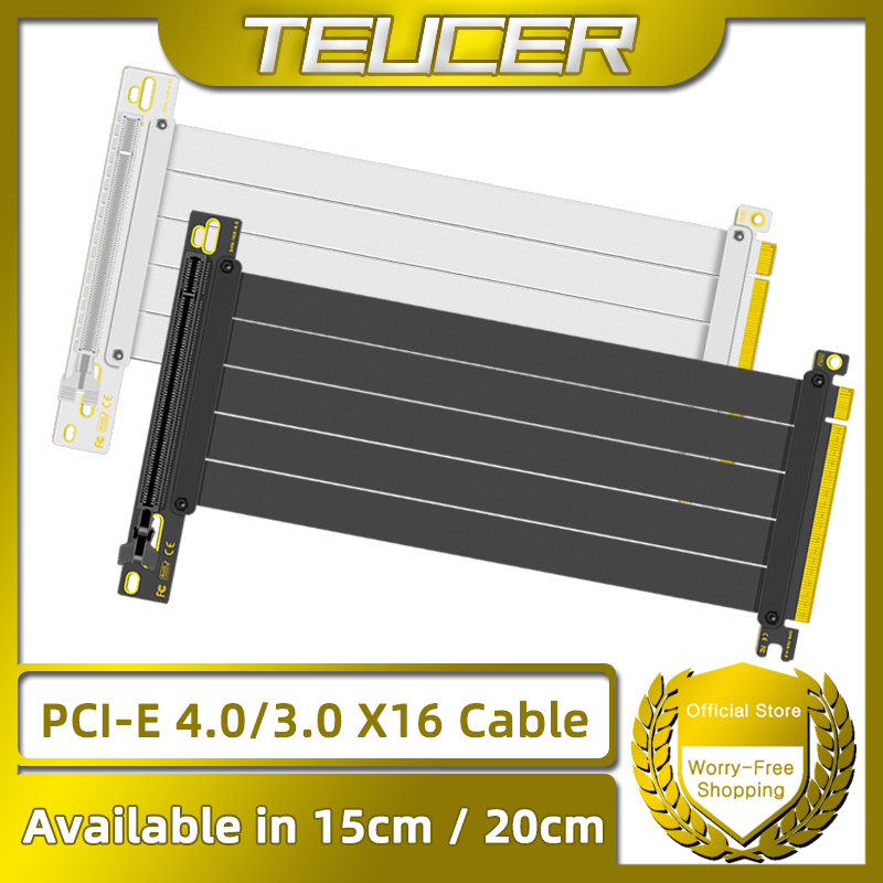 Vertical Gpu Bracket - TEUCER PCI-E 4.0 X16 Cavo riser