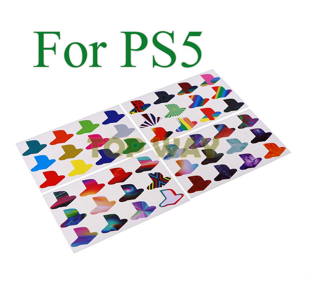 Gaming Zone Accessories - 12 Pezzi/Lotto Adesivi Colorati per PS5,