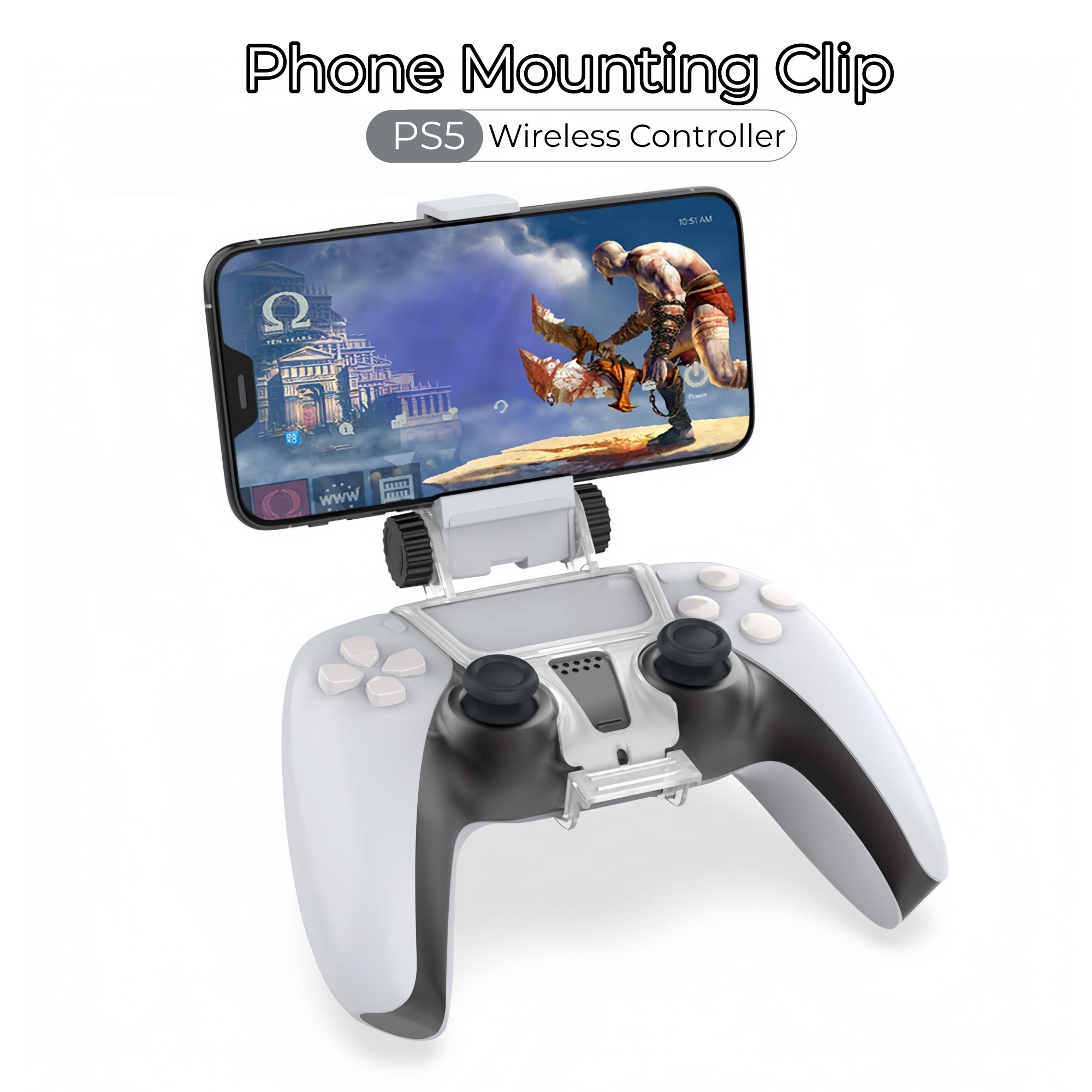 Gaming Zone Accessories - Supporto per Telefono ad Angolo Regolabile