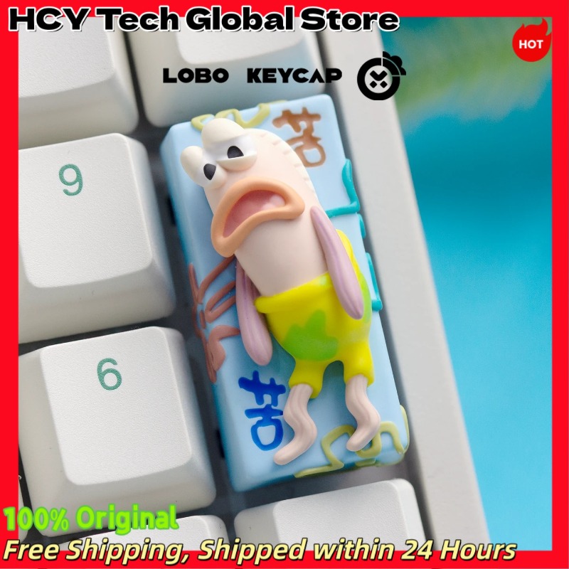 Gaming Accessories Aesthetic - Tastiera meccanica con copritasti in resina