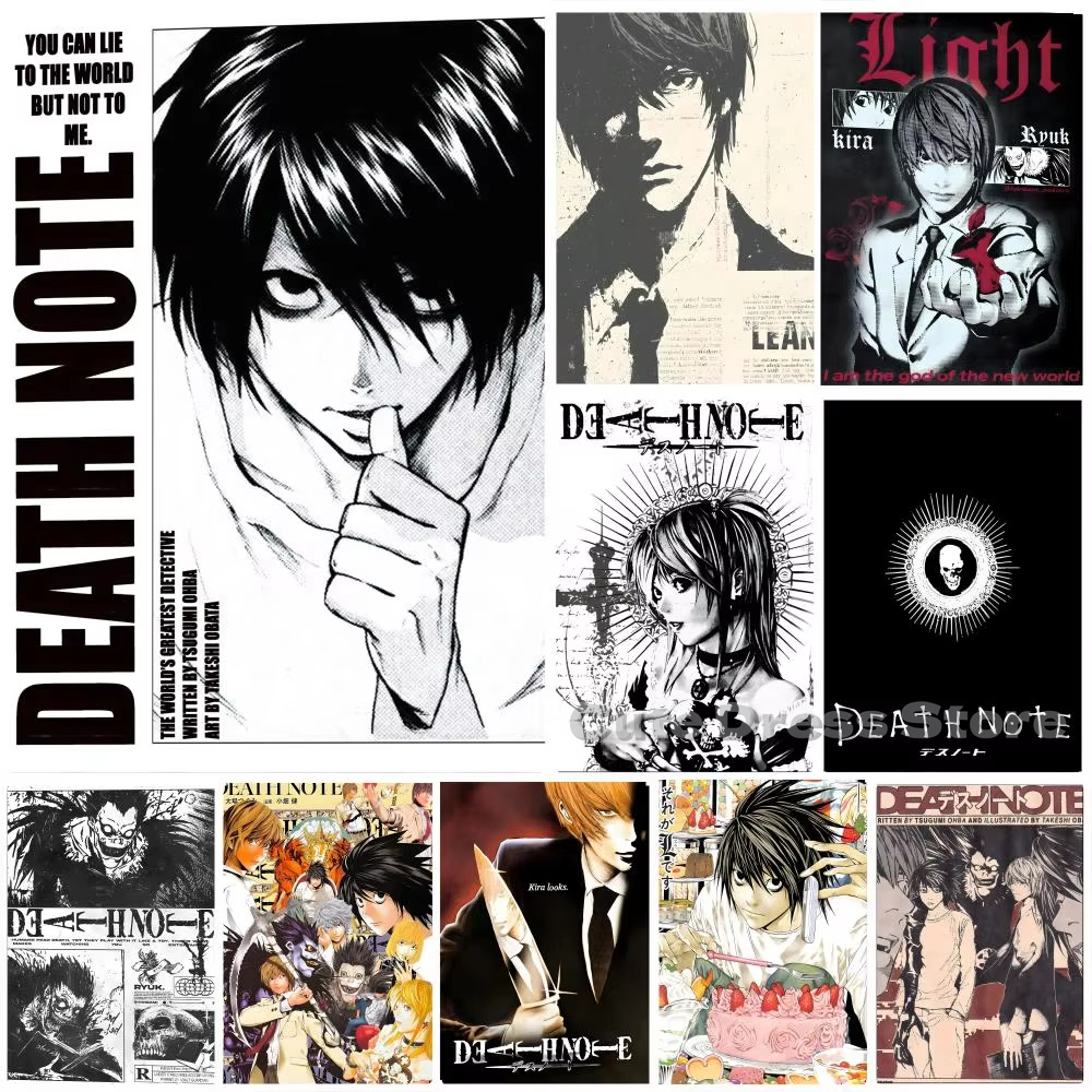 Gaming Accessories Bedroom - Stampa su tela Death Note senza