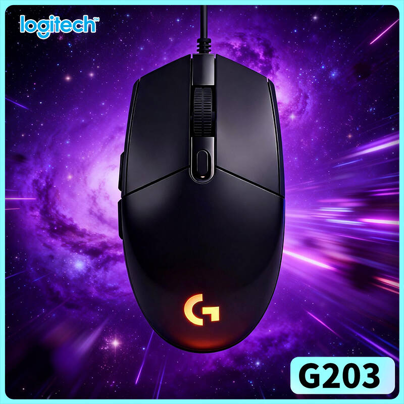 Logitech Mouse G203 - Mouse da Gaming Cablato Logitech G203