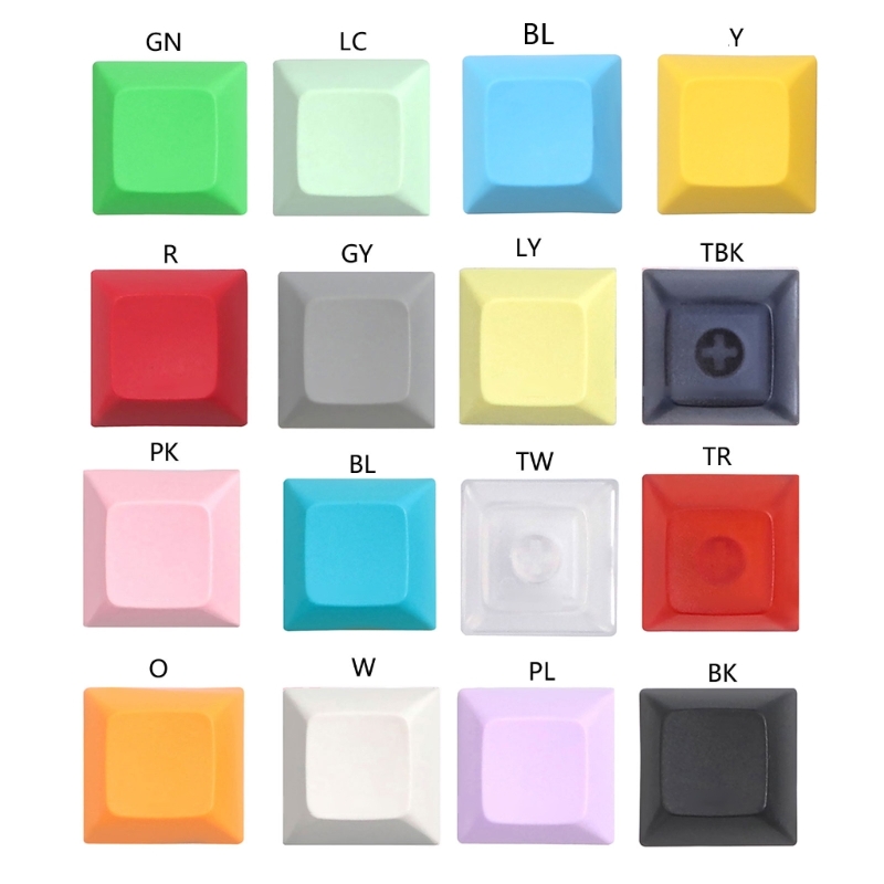 Gaming Accessories Aesthetic - DSA 1U Keycap Set PBT Blank
