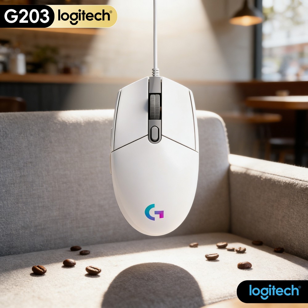 Logitech Mouse G203 - Mouse da Gaming Cablato Logitech G203