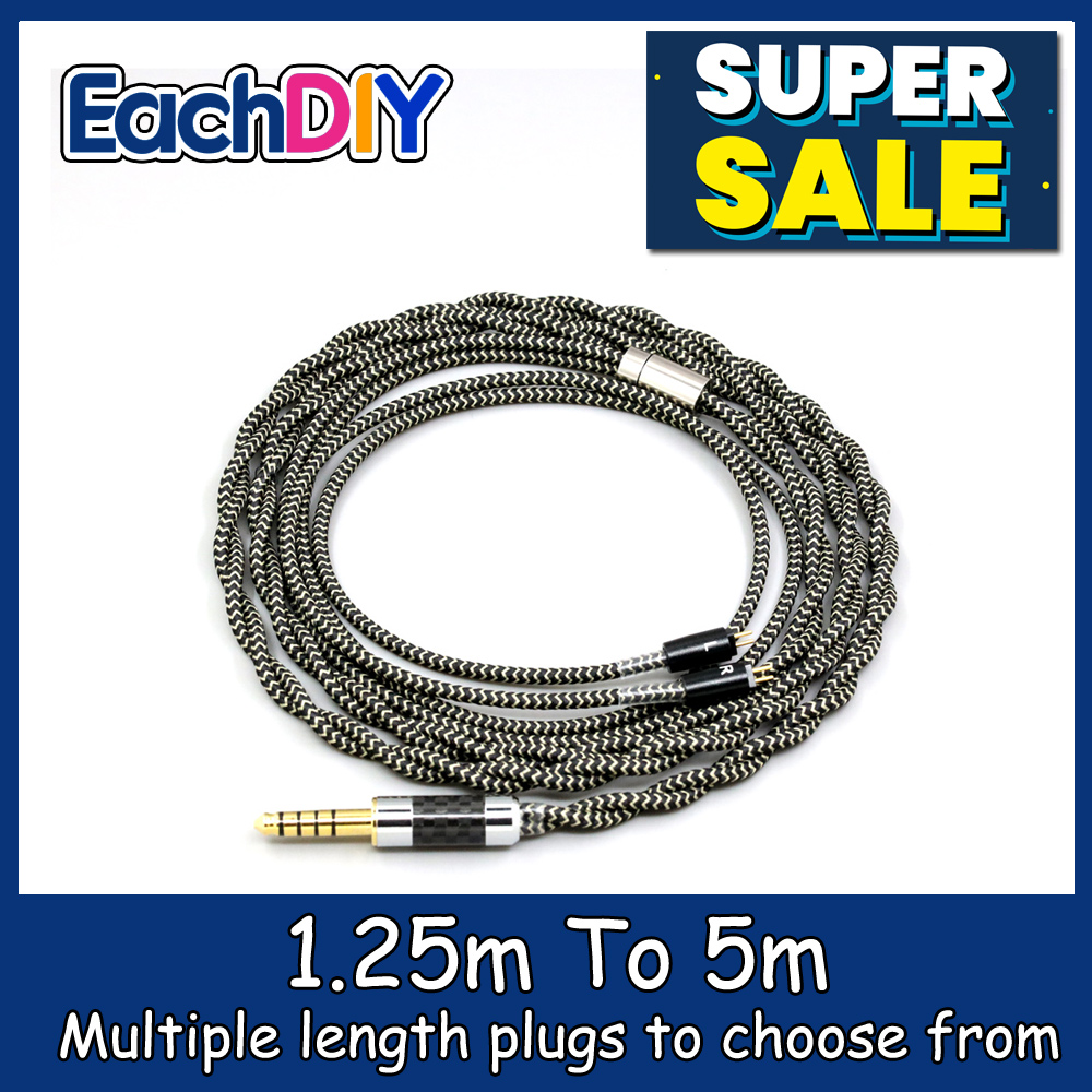 Cable Sleeve Braided - Cavo intrecciato per auricolari OFC Litz