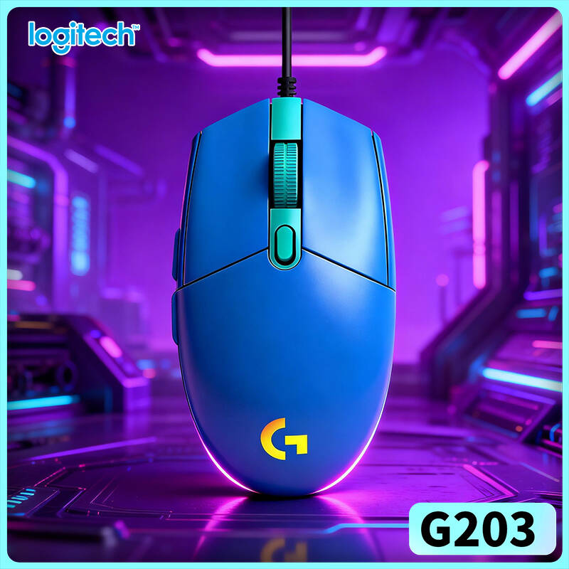 Logitech Mouse G203 - Mouse da gioco cablato Logitech G203,