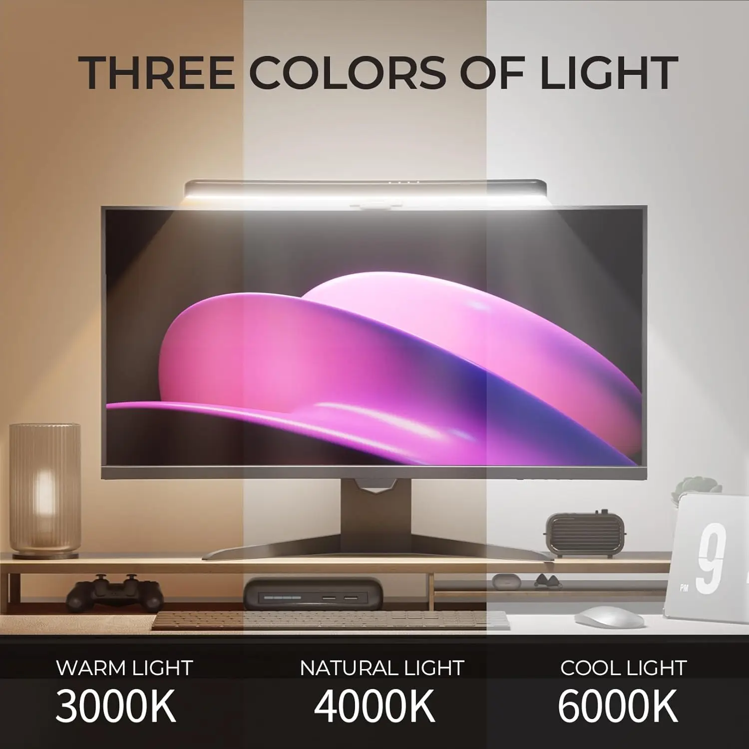 Barra luminosa per monitor cur - Gaming Accessories Bedroom recensione e prezzo