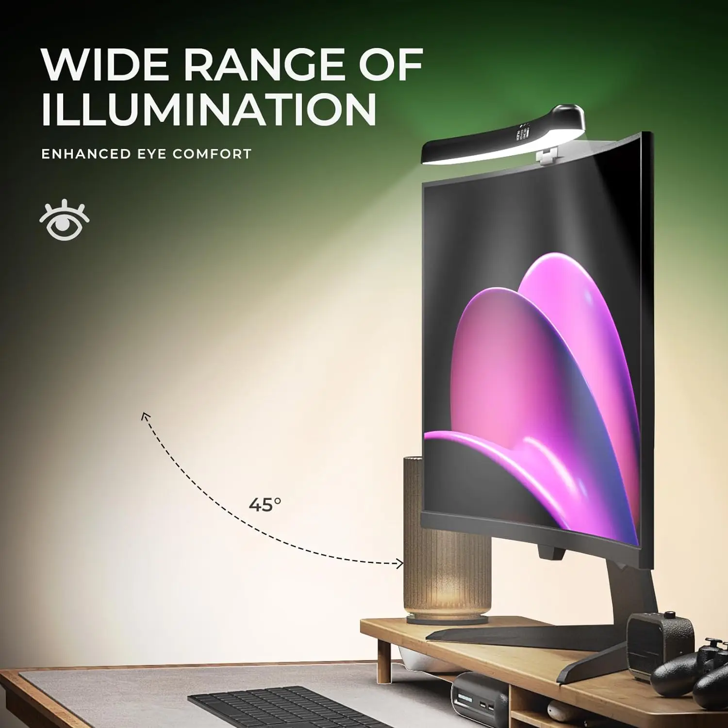 Barra luminosa per monitor cur - Gaming Accessories Bedroom recensione e prezzo