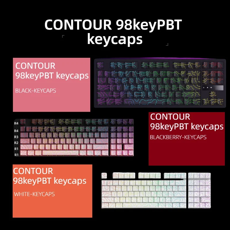 Copritasti PBT Contour KM98: p - Gaming Accessories Aesthetic recensione e prezzo