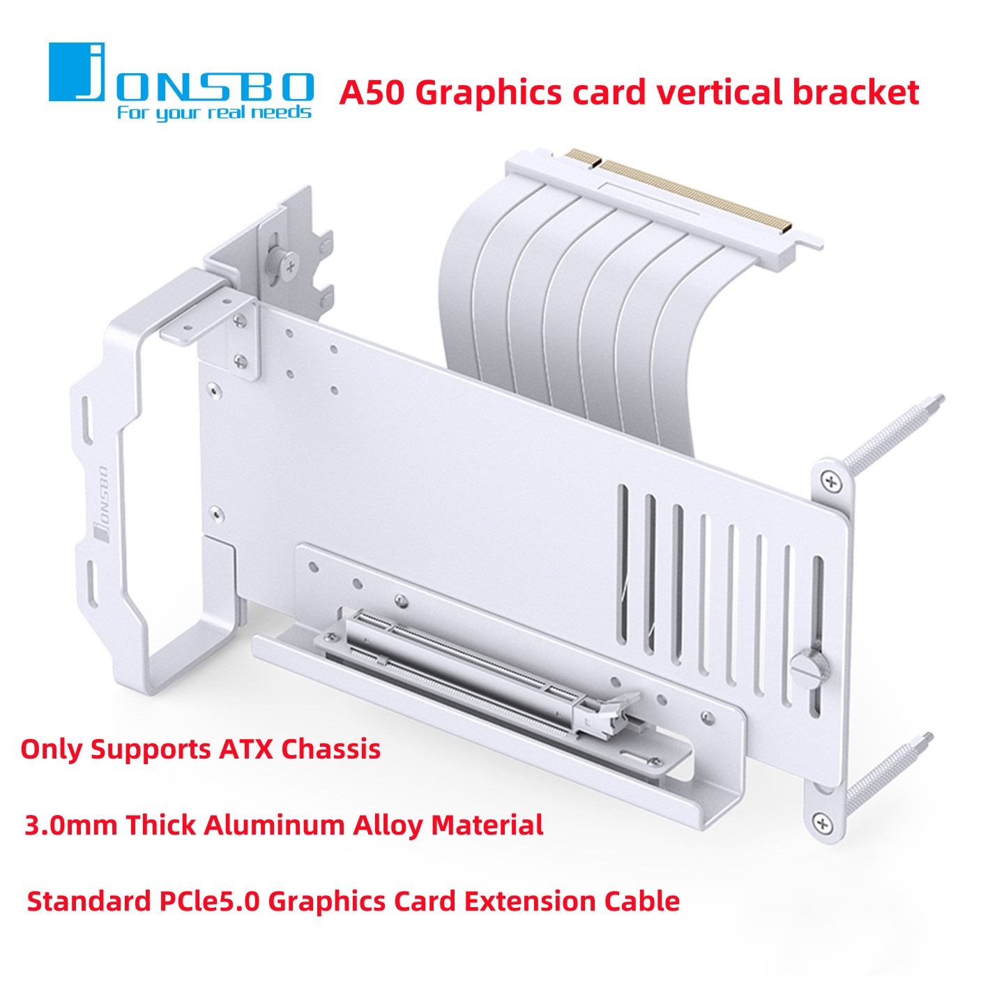 JONSBO A50 Kit di montaggio ve - Vertical Gpu Bracket recensione e prezzo