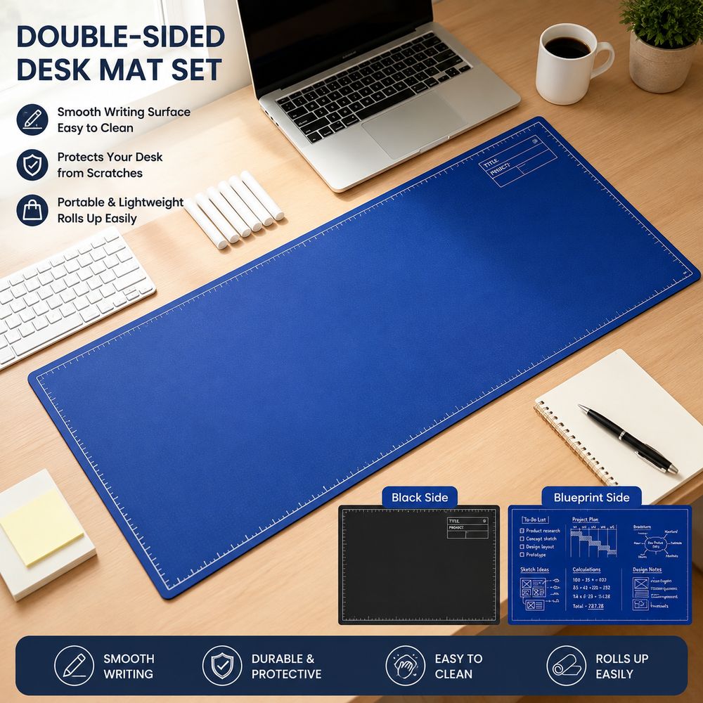 Tappetino da scrivania bifacci - Desk Corner Mat recensione e prezzo