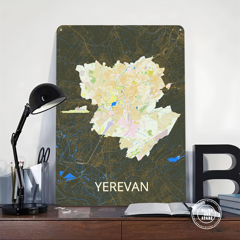 Poster in Latta con Mappa dell - Vintage Gaming Accessories recensione e prezzo