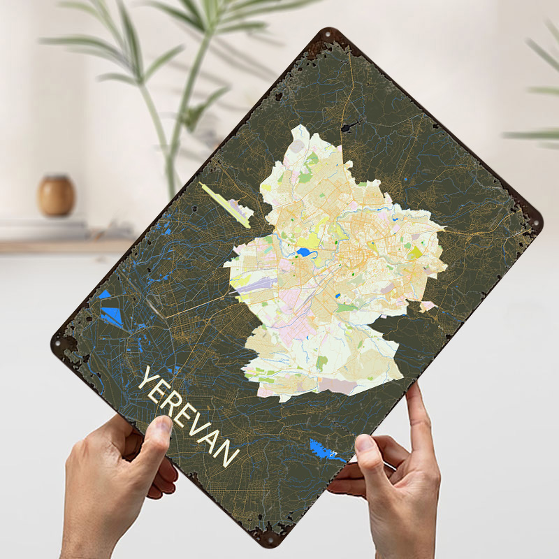 Poster in Latta con Mappa dell - Vintage Gaming Accessories recensione e prezzo