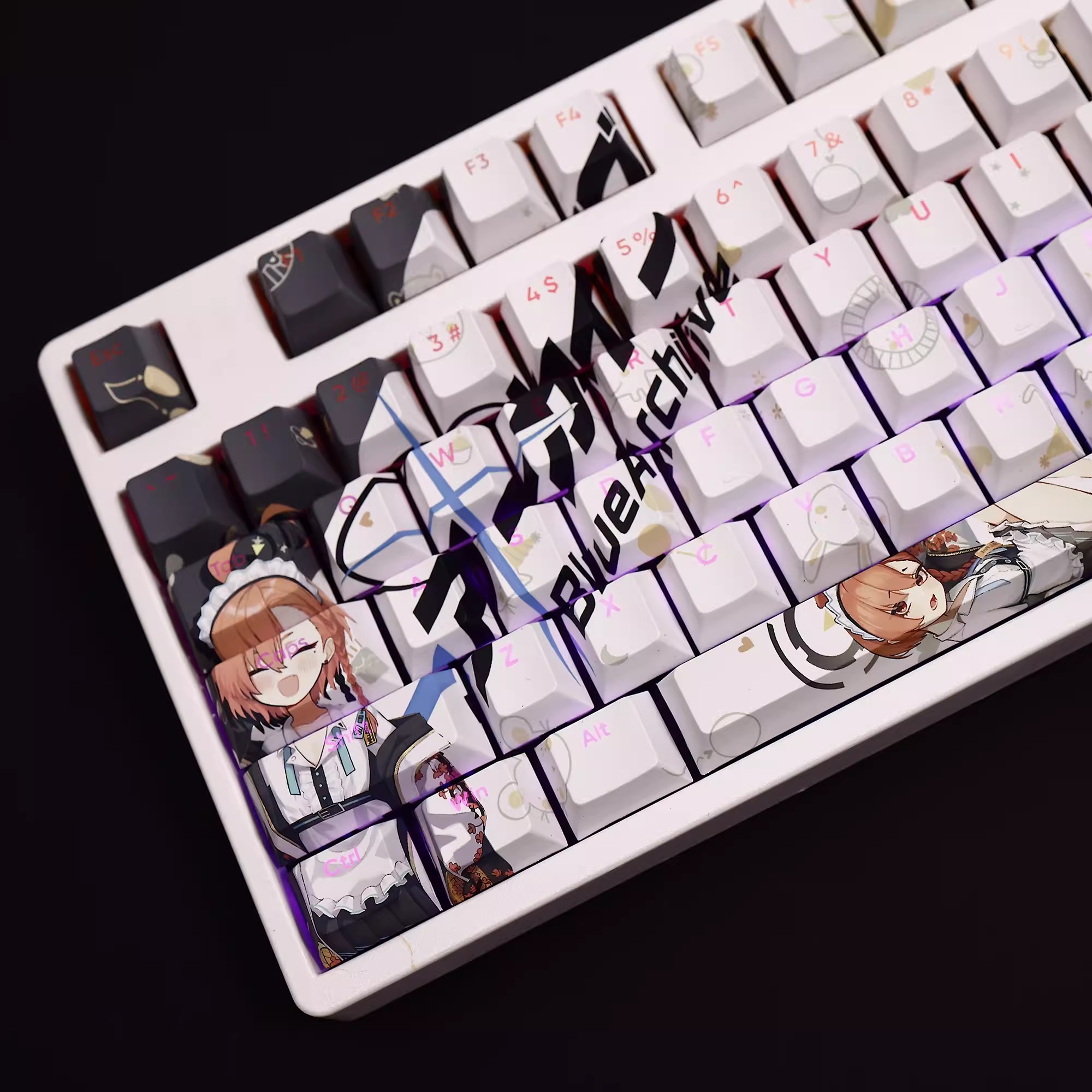 108 tasti/set Blue Archive Mik - Gaming Accessories Aesthetic recensione e prezzo