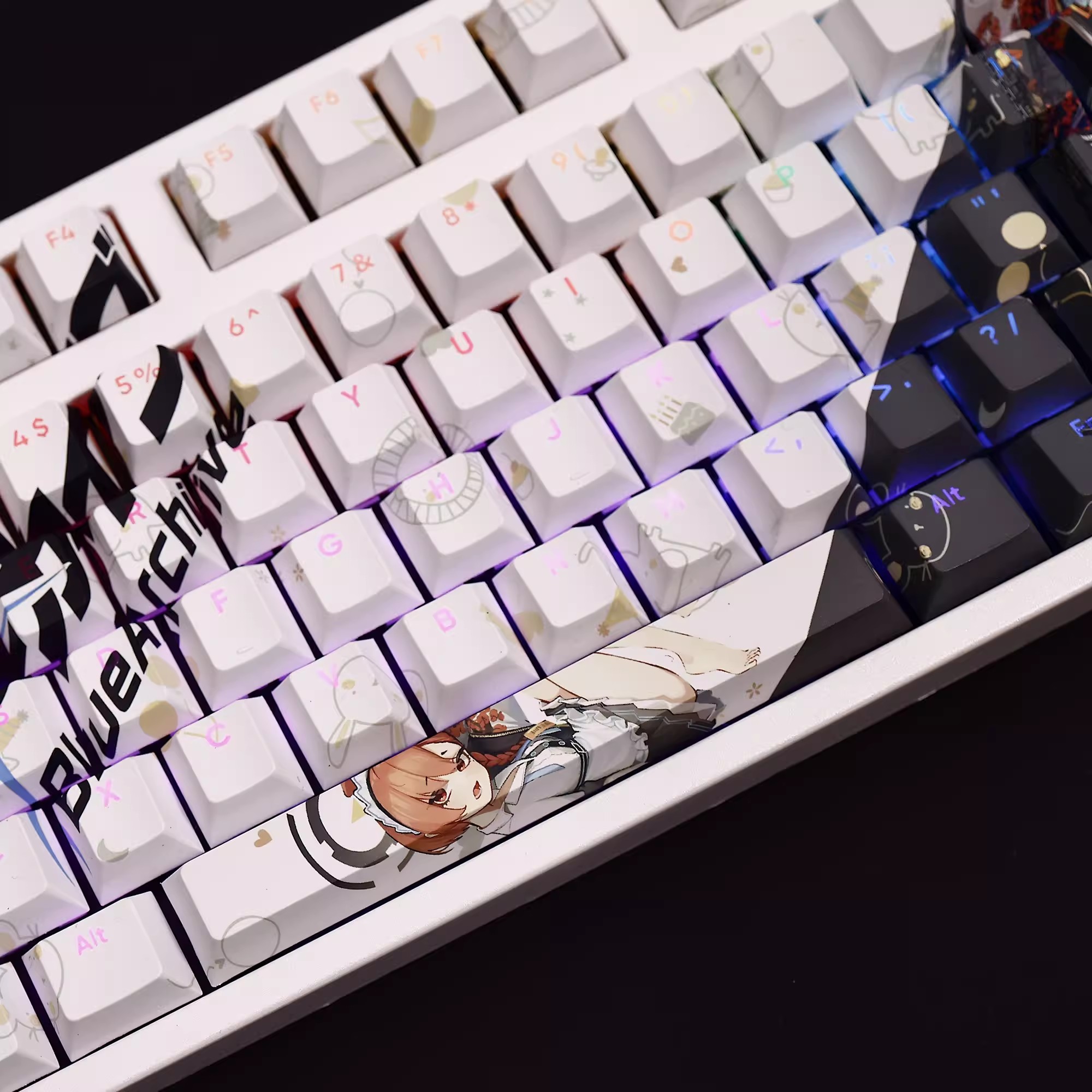 108 tasti/set Blue Archive Mik - Gaming Accessories Aesthetic recensione e prezzo