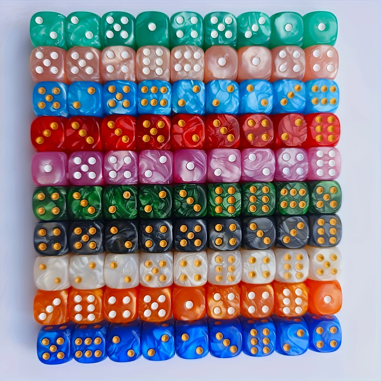 10 Pezzi Dadi D6 con Effetto P - Gaming Accessories Deals recensione e prezzo