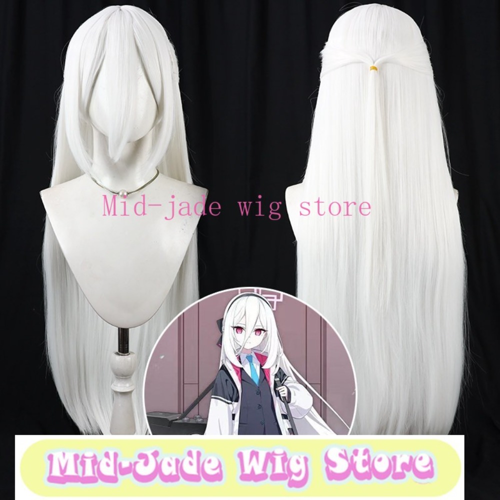 Parrucca Cosplay Blue Archive  - Gaming Accessories White recensione e prezzo