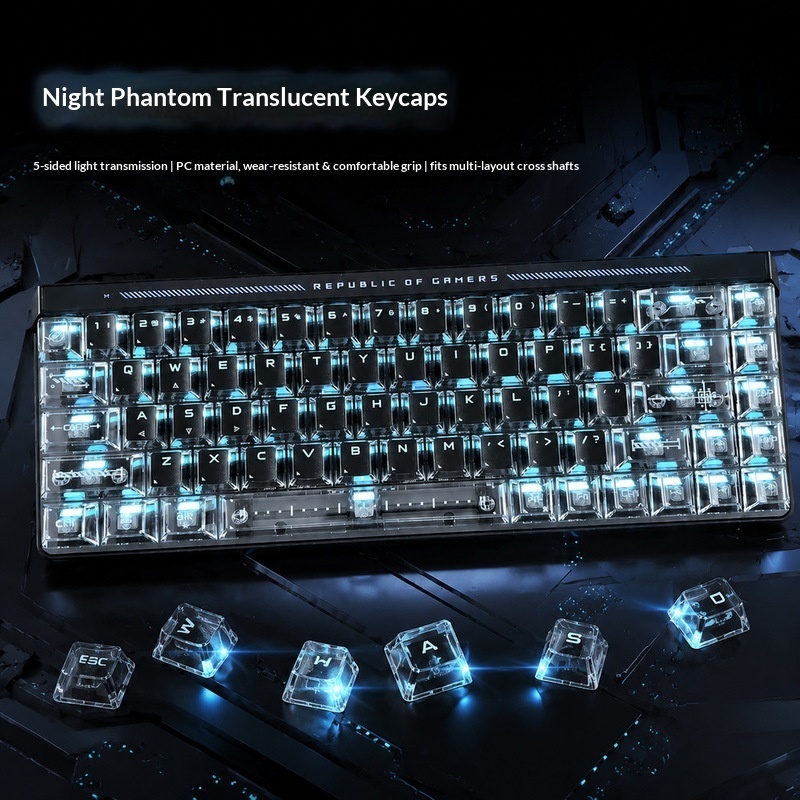 Tasti Retroilluminati Traspare - Gaming Accessories White recensione e prezzo