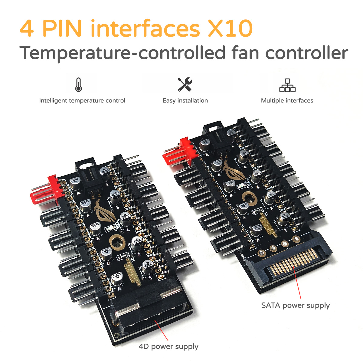 Hub Controller Ventole PWM 12V - Fan Hub Rgb Controller recensione e prezzo
