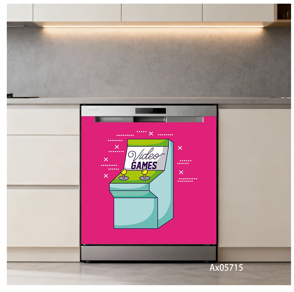 Adesivo per Porta Lavastovigli - Gaming Accessories Bedroom recensione e prezzo
