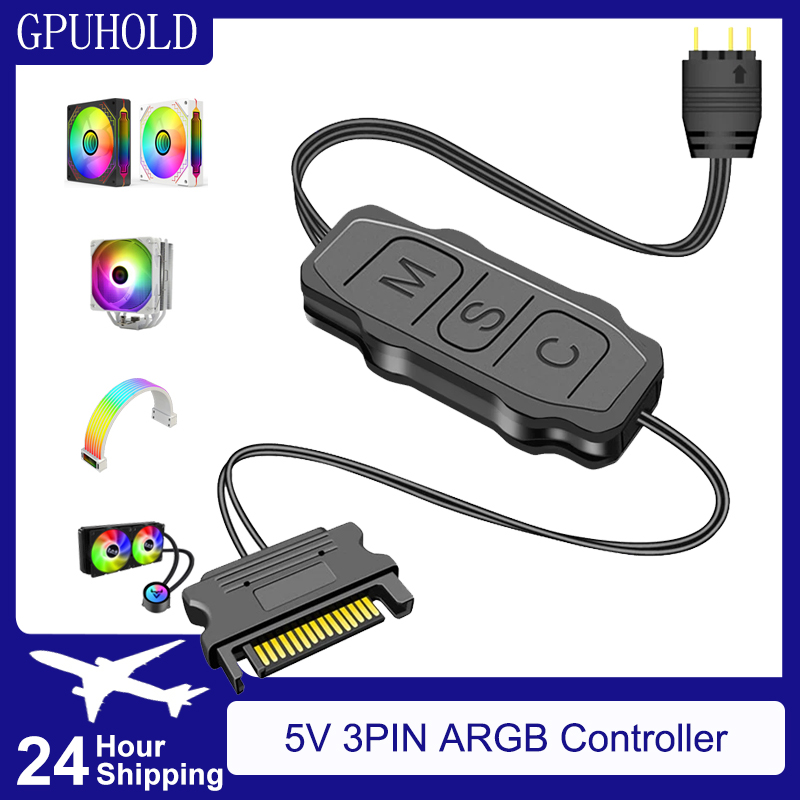 GPUHOLD Interfaccia SATA 5V 3P - Fan Hub Rgb Controller recensione e prezzo