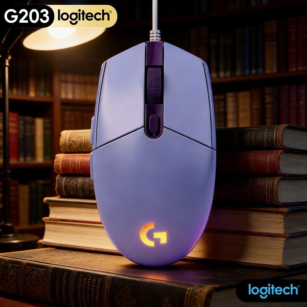 Mouse da gioco cablato Logitec - Logitech Mouse G203 recensione e prezzo