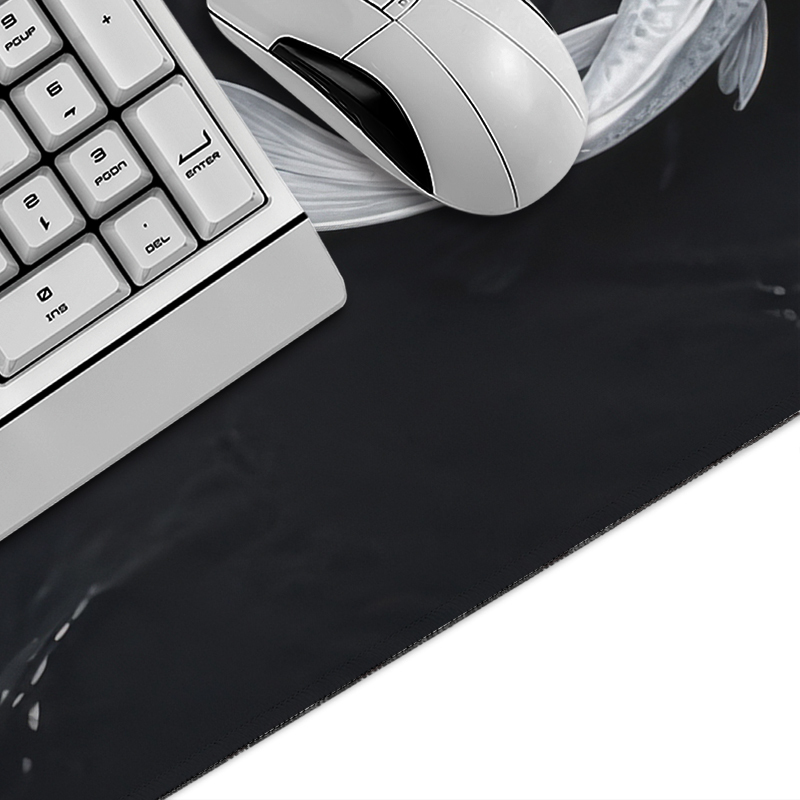 Tappetino per Mouse XL Nero e  - Gaming Accessories White recensione e prezzo
