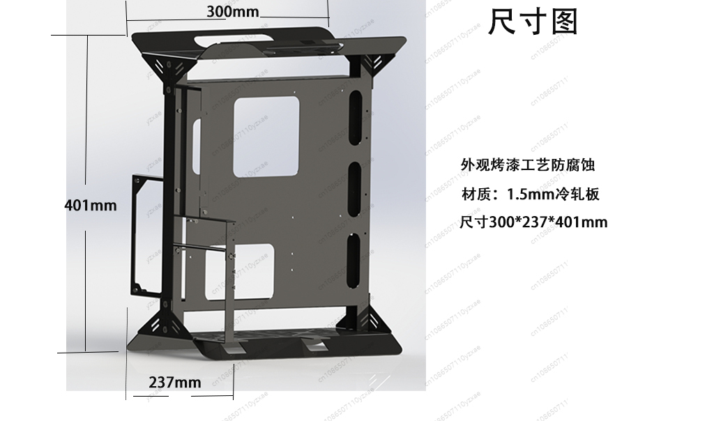 Custodia per computer a telaio - Vertical Gpu Bracket recensione e prezzo