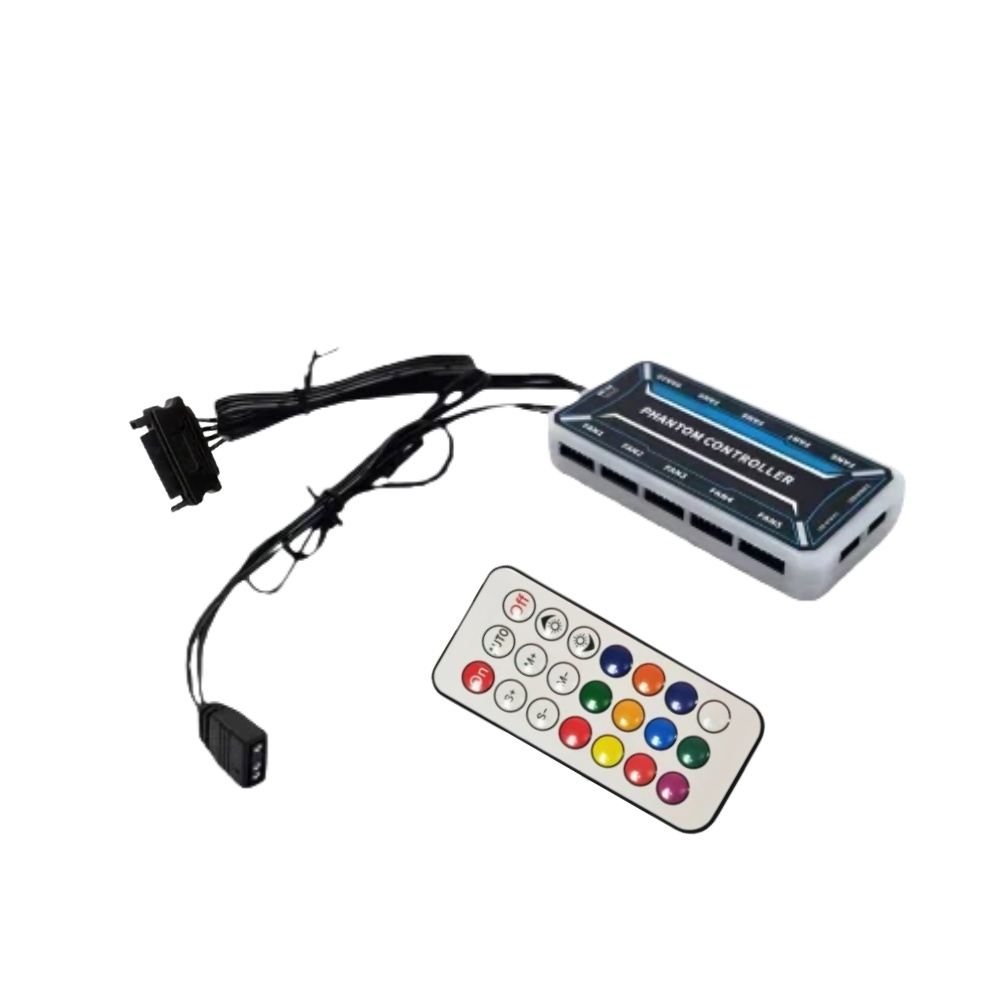 Hub per ventole a 6 pin, 10 in - Fan Hub Rgb Controller recensione e prezzo